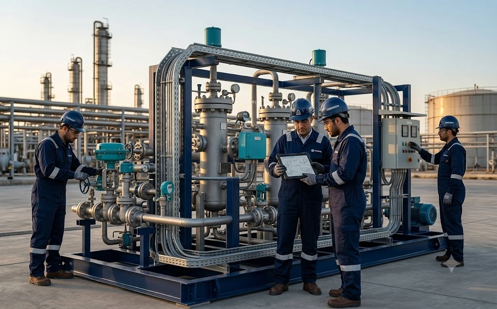 Field commissioning and start-up support